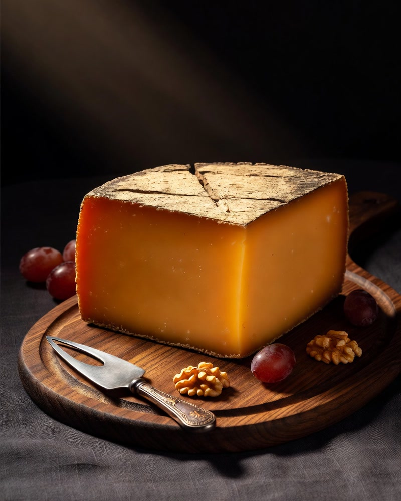 LAILA Dairy Aged Cheddar — Premium artisanal aged cheddar cheese wedge